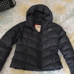 Hollister winter coat in size medium